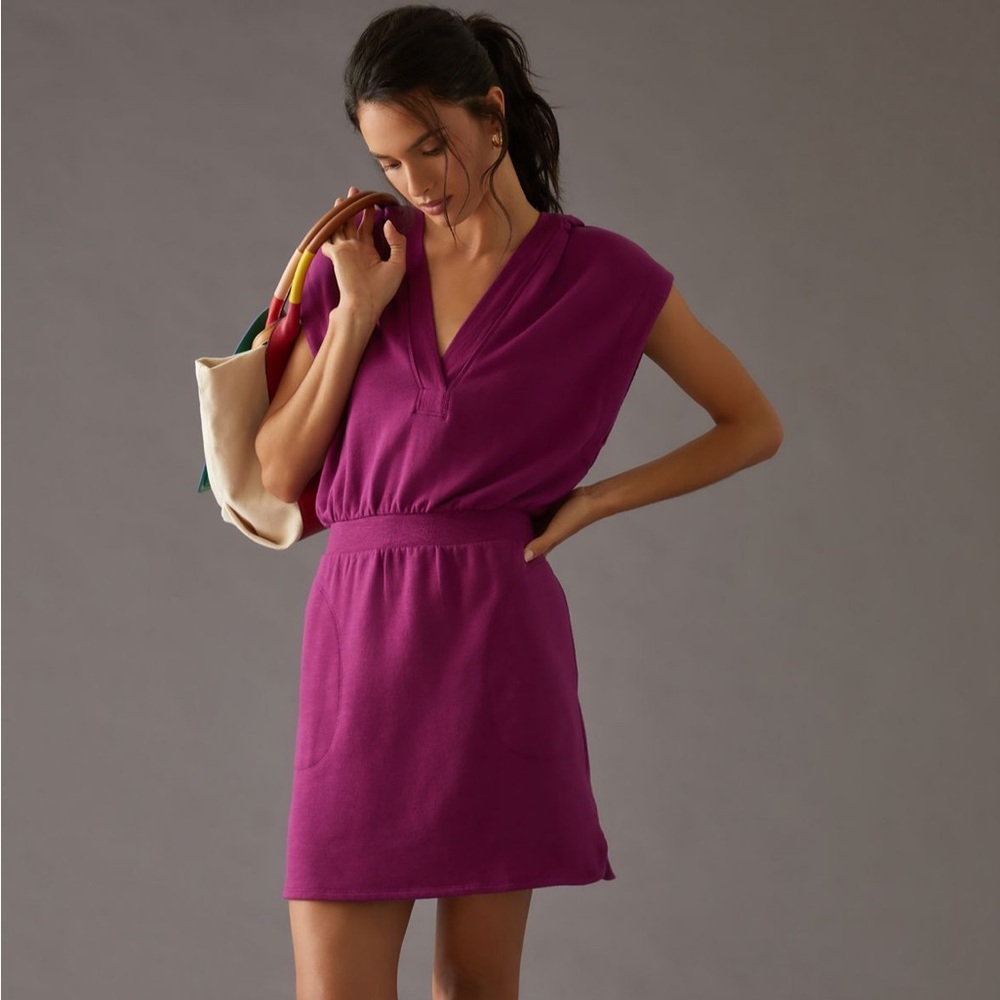 Daily Practice by Anthropolgie The Komi Ruched Mini Dress